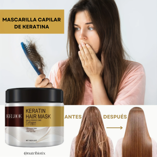 Mascarilla Capilar de Keratina Eelhoe - Image 2