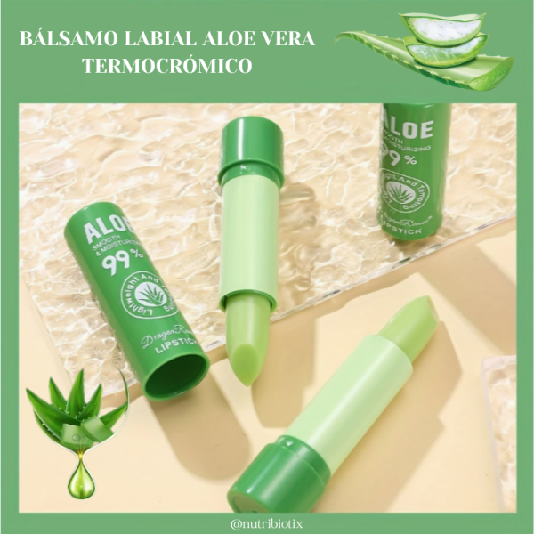 Bálsamo Labial Termocrómico Aloe Vera Dragon Ranee - Image 3