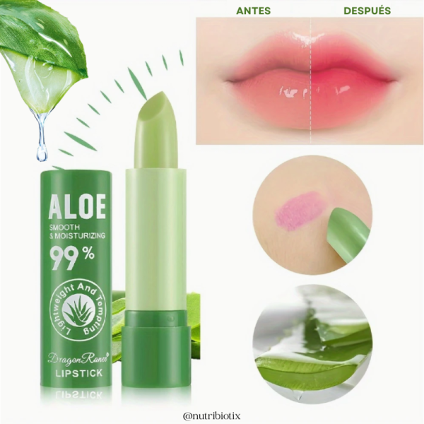 Bálsamo Labial Termocrómico Aloe Vera Dragon Ranee - Image 2