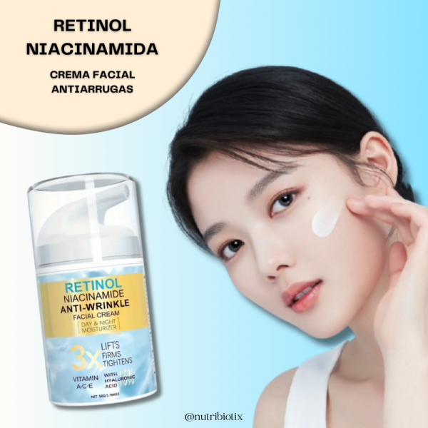 Retinol, Niacinamida con Ácido Hialurónico - Image 2