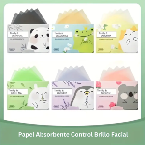 Papel Absorbente Control Brillo Facial