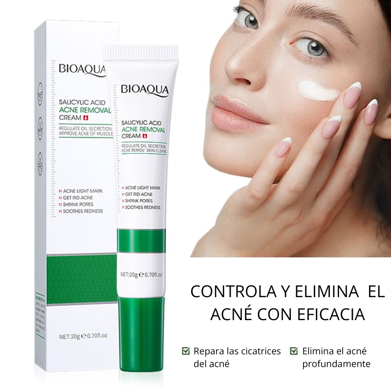 Crema Antiacné con Ácido Salicílico Bioaqua - Image 4