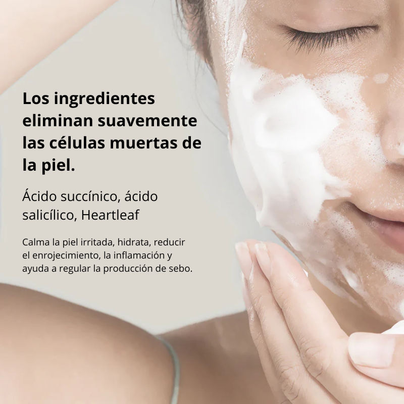 Anua Espuma Limpiadora Heartleaf Succinic Moisture Cleansing Foam - Image 3