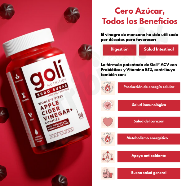 Goli® Apple Cider Vinegar Zero Sugar - Image 3